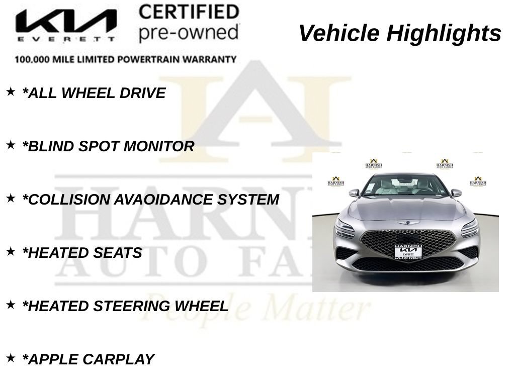 Used 2023 Genesis G70 2.0T AWD/4WD image 9