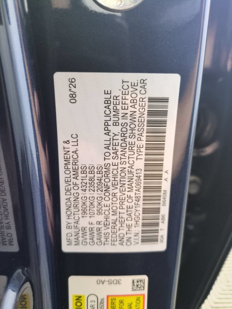 New 2026 Honda Accord SE image 29