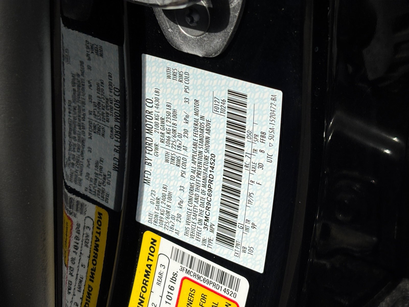 Used 2023 Ford Bronco Sport Outer Banks w/ Tech Package image 23