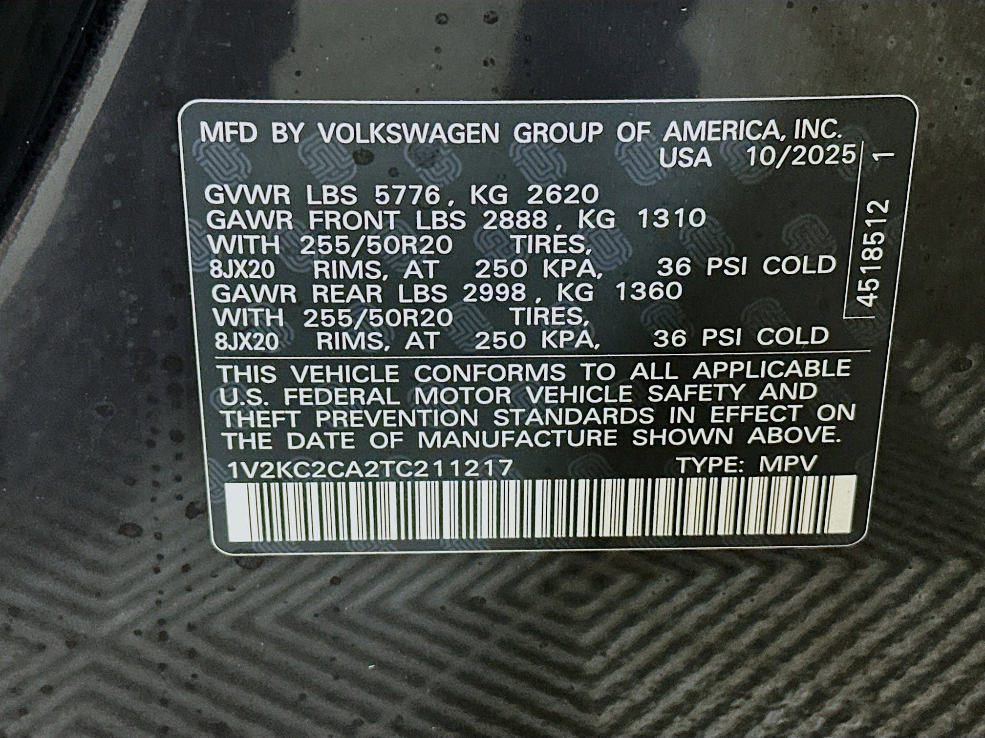 New 2026 Volkswagen Atlas Cross Sport SE image 30