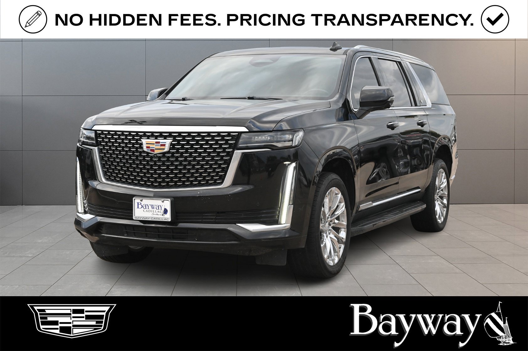 Used 2021 Cadillac Escalade ESV Premium Luxury w/ Performance Package RWD image 1