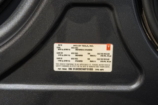 Used 2019 Tesla Model X P100D AWD/4WD image 39