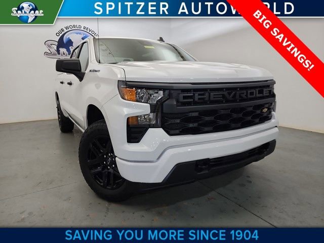 New 2026 Chevrolet Silverado 1500 Custom w/ Turbomax Blackout Package image 1