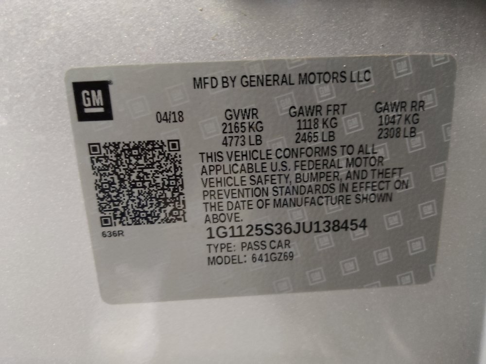 Used 2018 Chevrolet Impala Premier FWD image 33