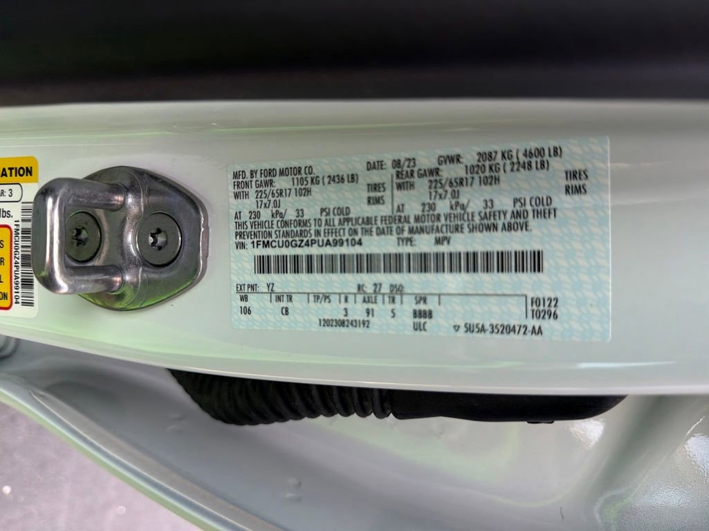 Used 2023 Ford Escape Active image 30