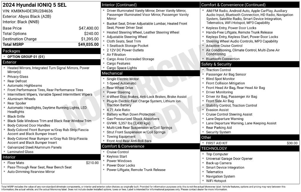 Used 2024 Hyundai Ioniq 5 SEL RWD image 18