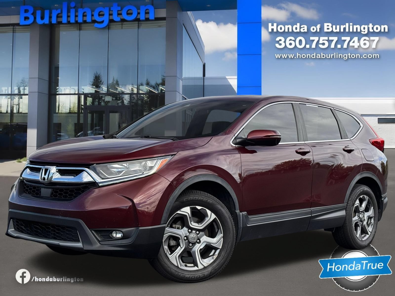 Certified 2019 Honda CR-V EX-L