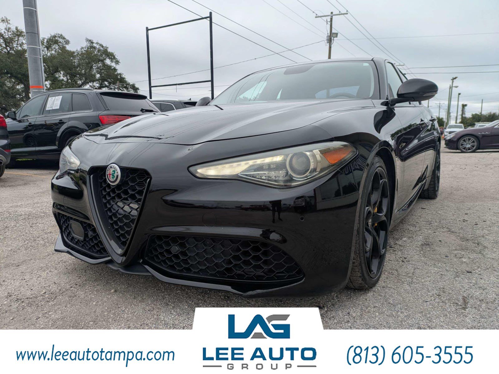 Used 2019 Alfa Romeo Giulia Ti Sport w/ Quick Order Package 22U Sport RWD image 7