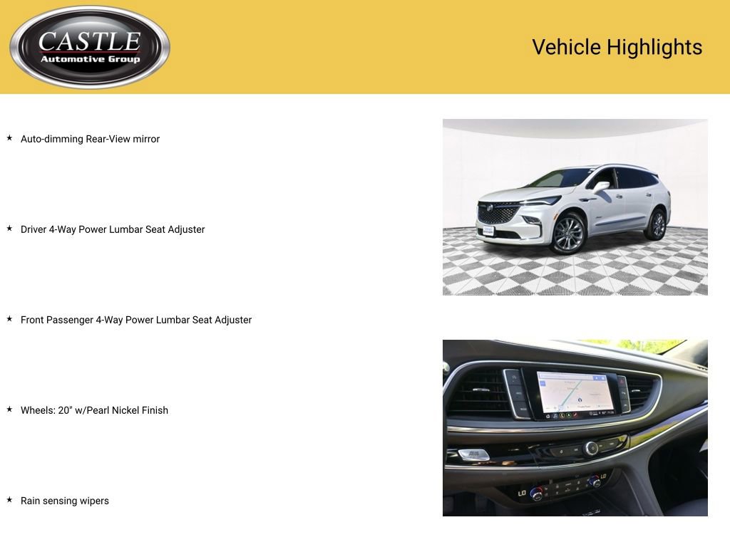 Used 2024 Buick Enclave Avenir w/ Avenir Technology Package image 10