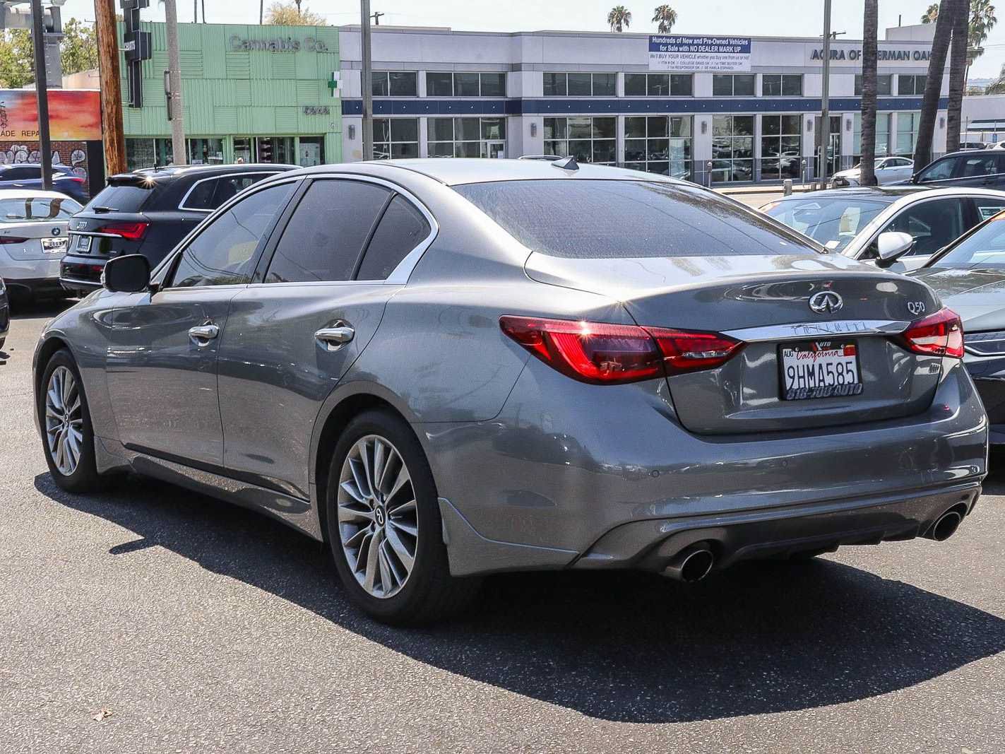 Used 2023 INFINITI Q50 Luxe w/ Cargo Package RWD image 2