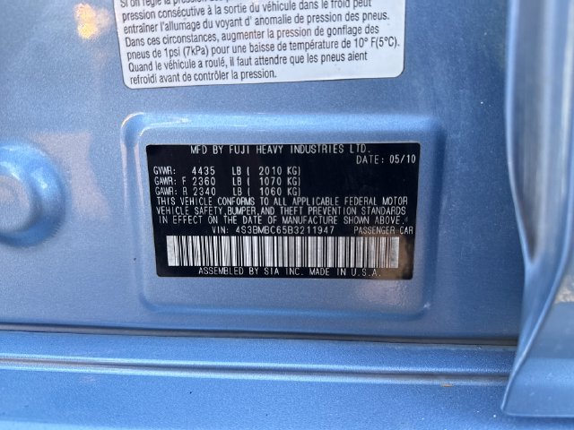 Used 2011 Subaru Legacy 2.5i Premium AWD/4WD image 16
