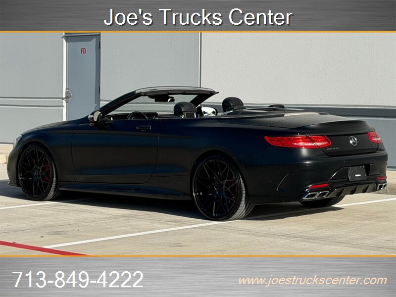 Used 2017 Mercedes-Benz S 63 AMG 4MATIC Cabriolet w/ Driver Assistance Package image 11
