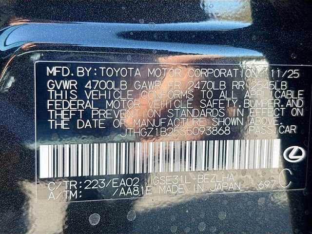 Used 2025 Lexus IS 350 F Sport image 41