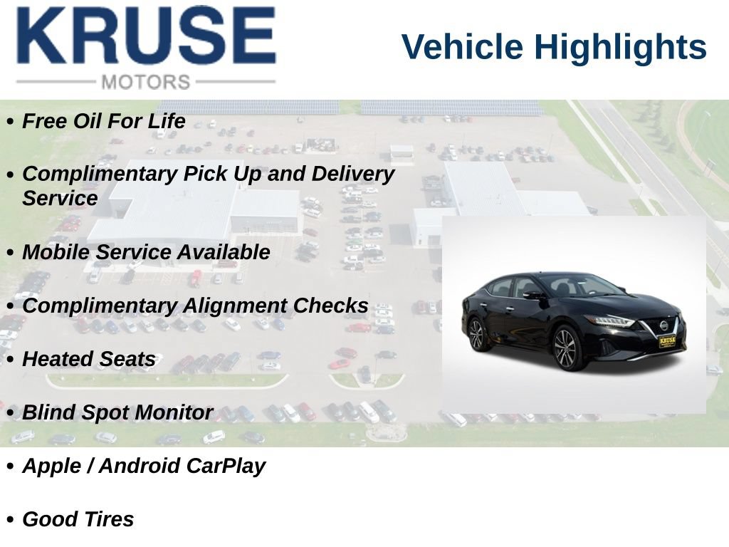 Used 2021 Nissan Maxima 3.5 SV w/ Floor Mat Group FWD image 10