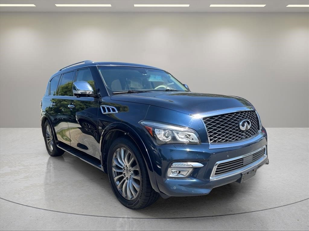 Used 2015 INFINITI QX80 4WD w/ Deluxe Technology Package image 3