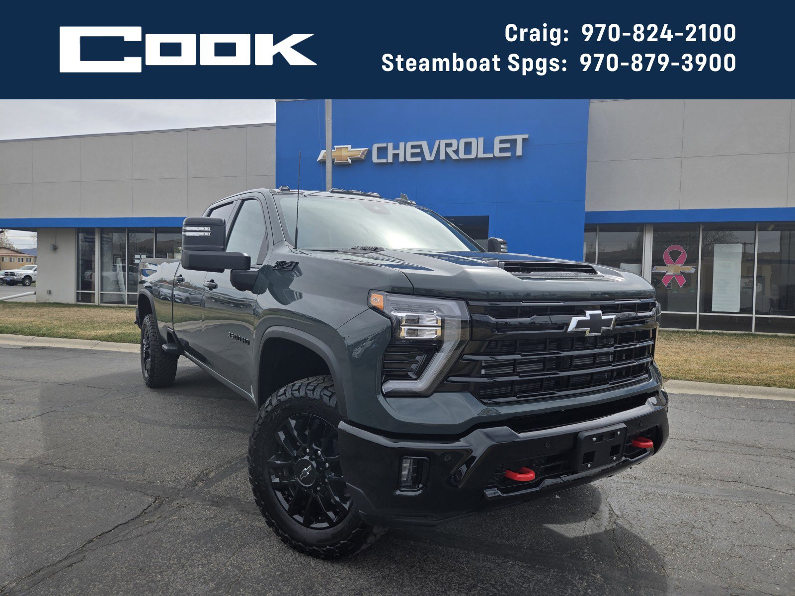 New 2026 Chevrolet Silverado 3500 LTZ w/ Trail Boss Package
