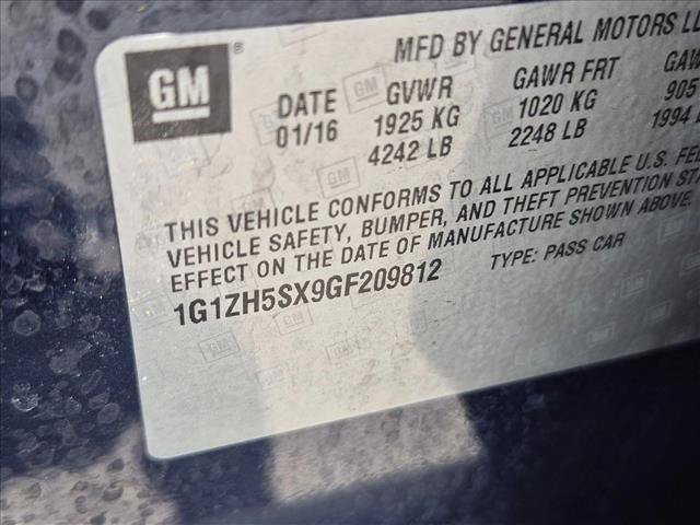 Used 2016 Chevrolet Malibu Premier w/ Driver Confidence Package II FWD image 15