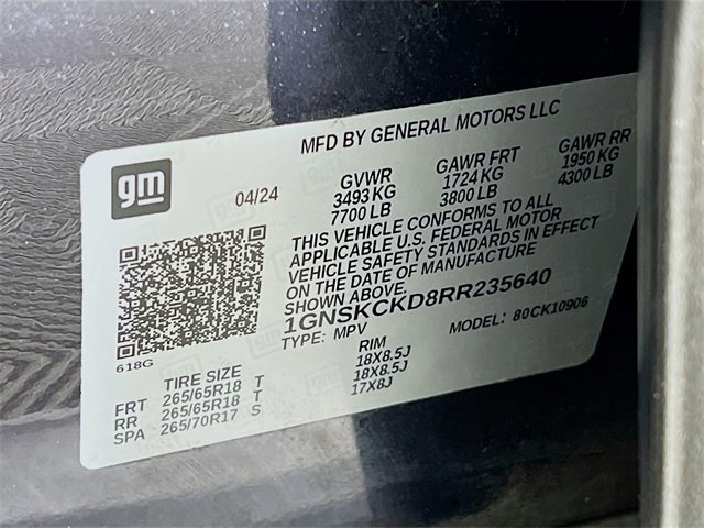 Used 2024 Chevrolet Suburban LT image 29