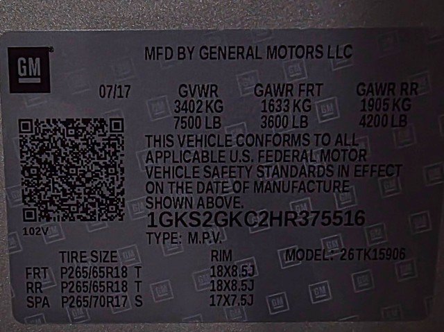Used 2017 GMC Yukon XL SLT w/ Open Road Package image 49