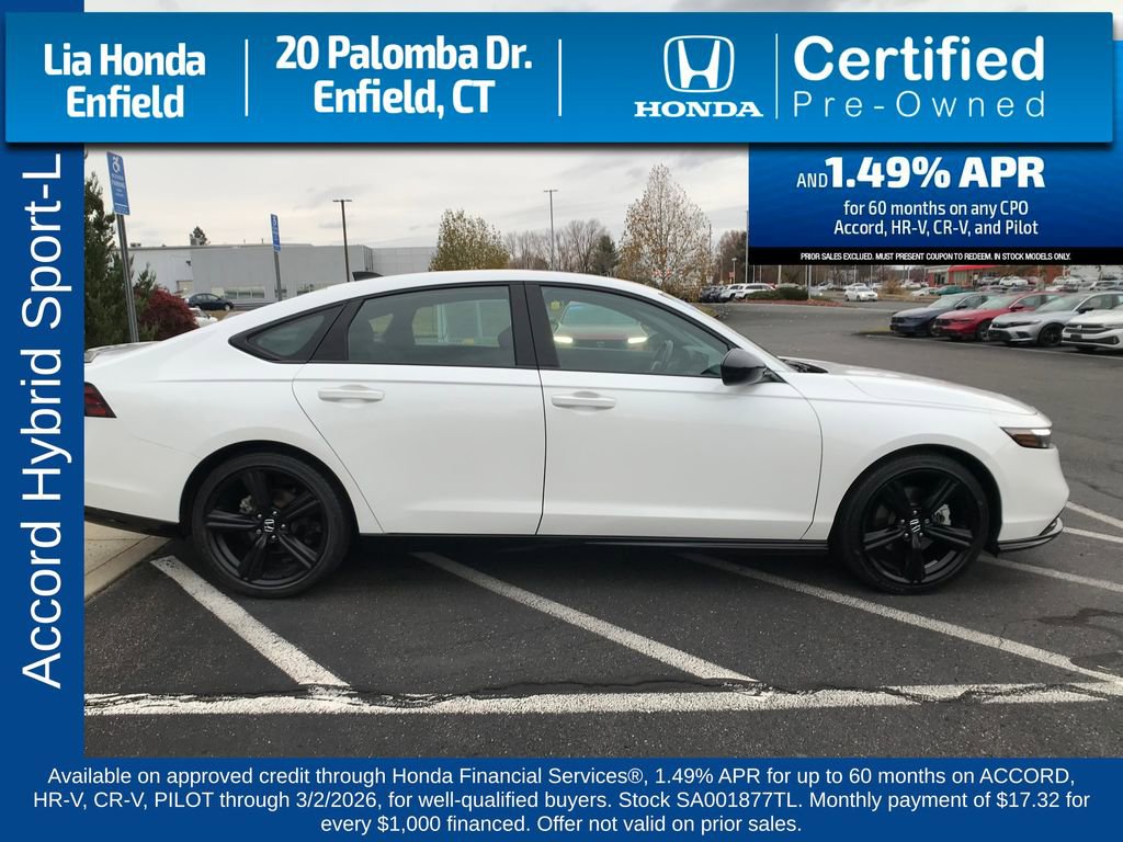 Certified 2025 Honda Accord Sport image 14