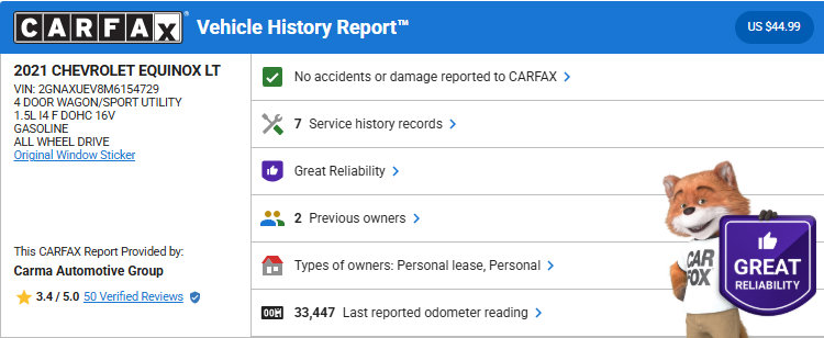 Used 2021 Chevrolet Equinox LT image 14