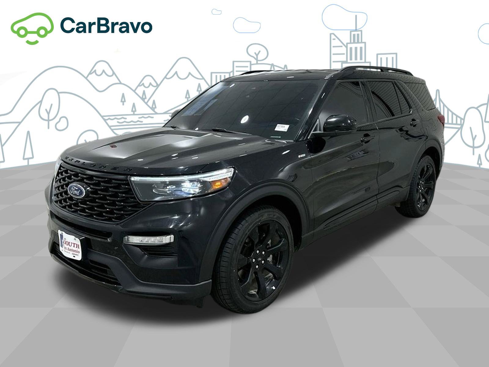 Used 2024 Ford Explorer ST-Line w/ Class IV Trailer Tow Package