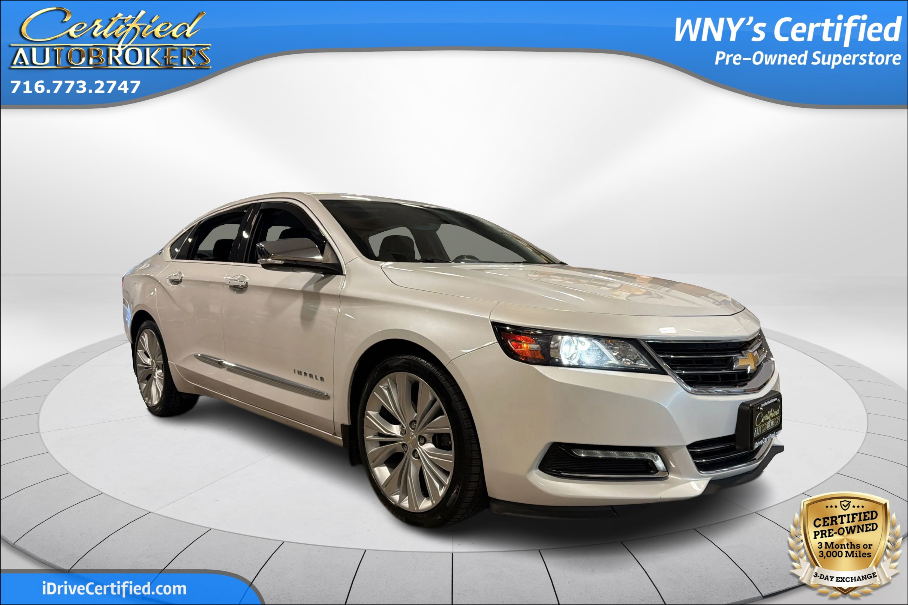 Used 2017 Chevrolet Impala Premier w/ Enhanced Convenience Package FWD image 3
