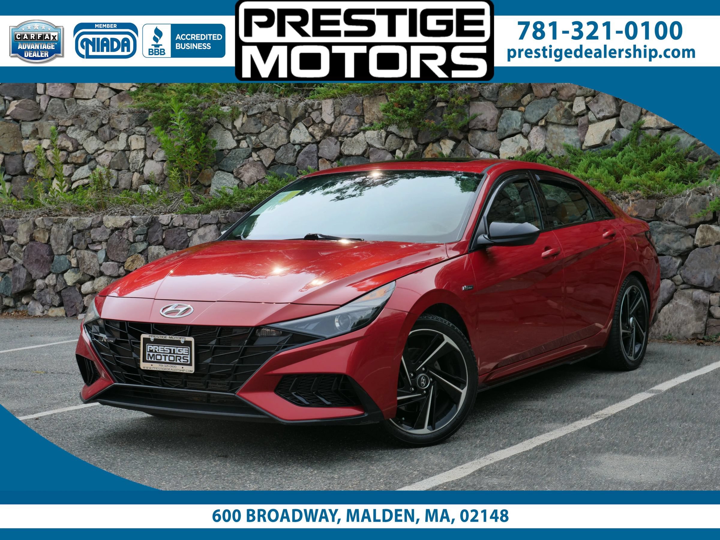 Used 2021 Hyundai Elantra N Line FWD image 1
