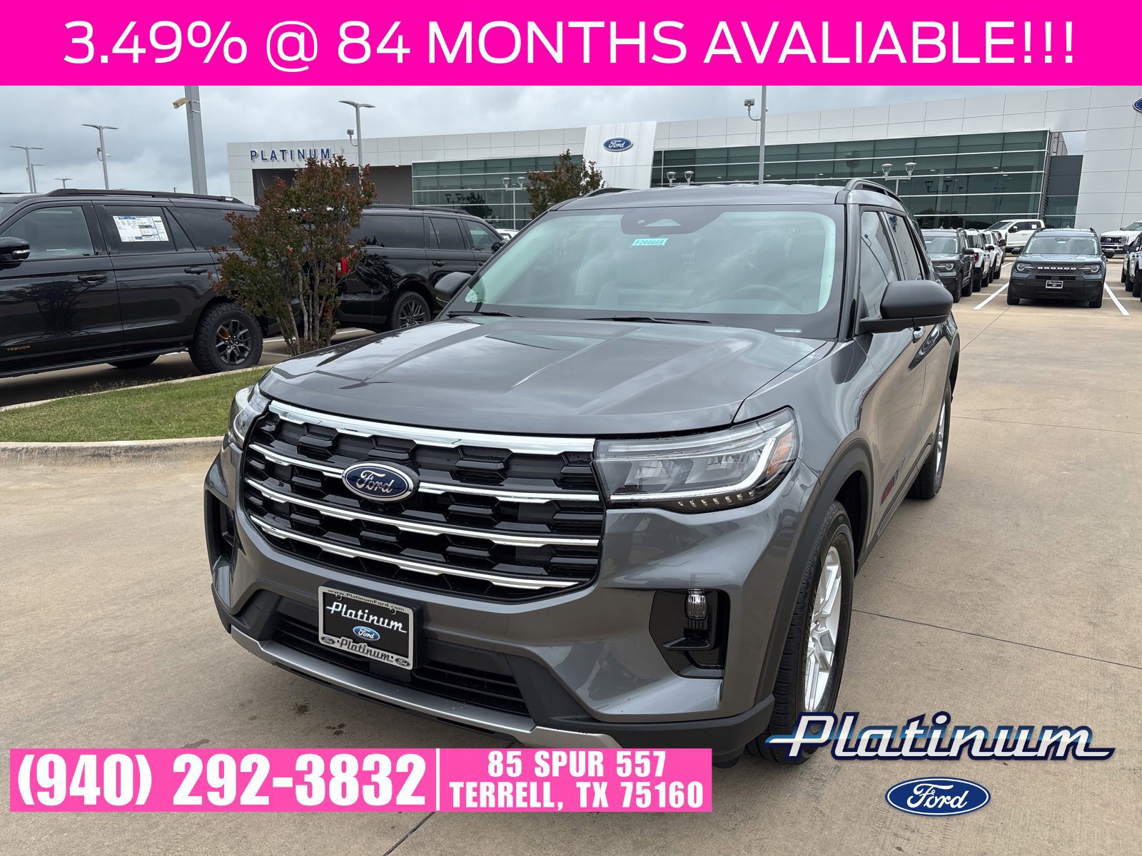 New 2026 Ford Explorer Active w/ Active Comfort Package