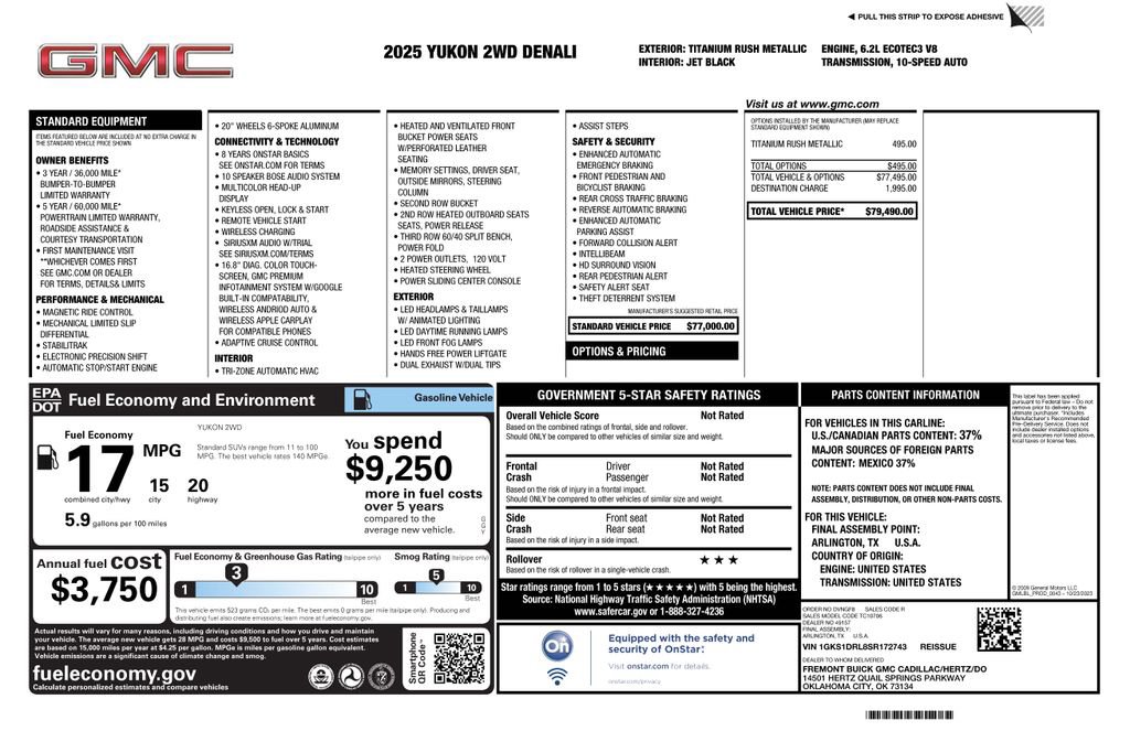 Used 2025 GMC Yukon Denali image 4
