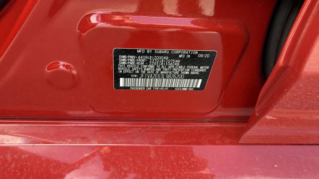 Used 2020 Subaru WRX STI AWD/4WD image 6