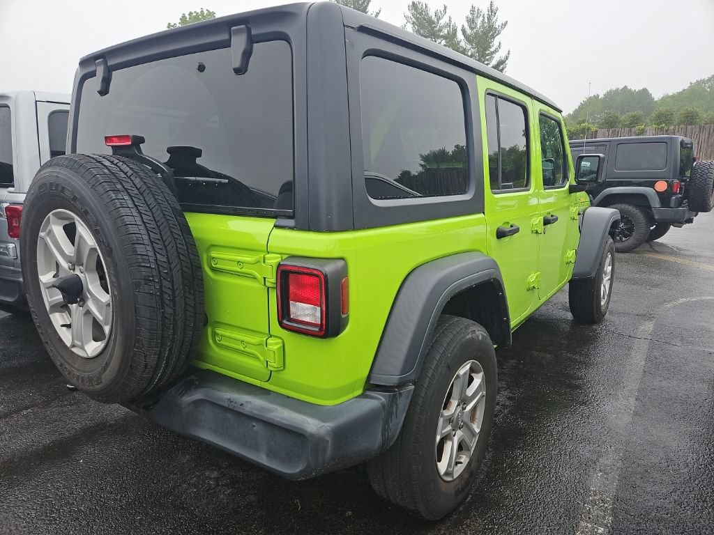 Used 2021 Jeep Wrangler Unlimited Sport AWD/4WD image 2