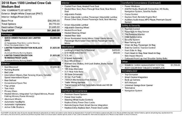 Used 2018 RAM 1500 Limited RWD image 39