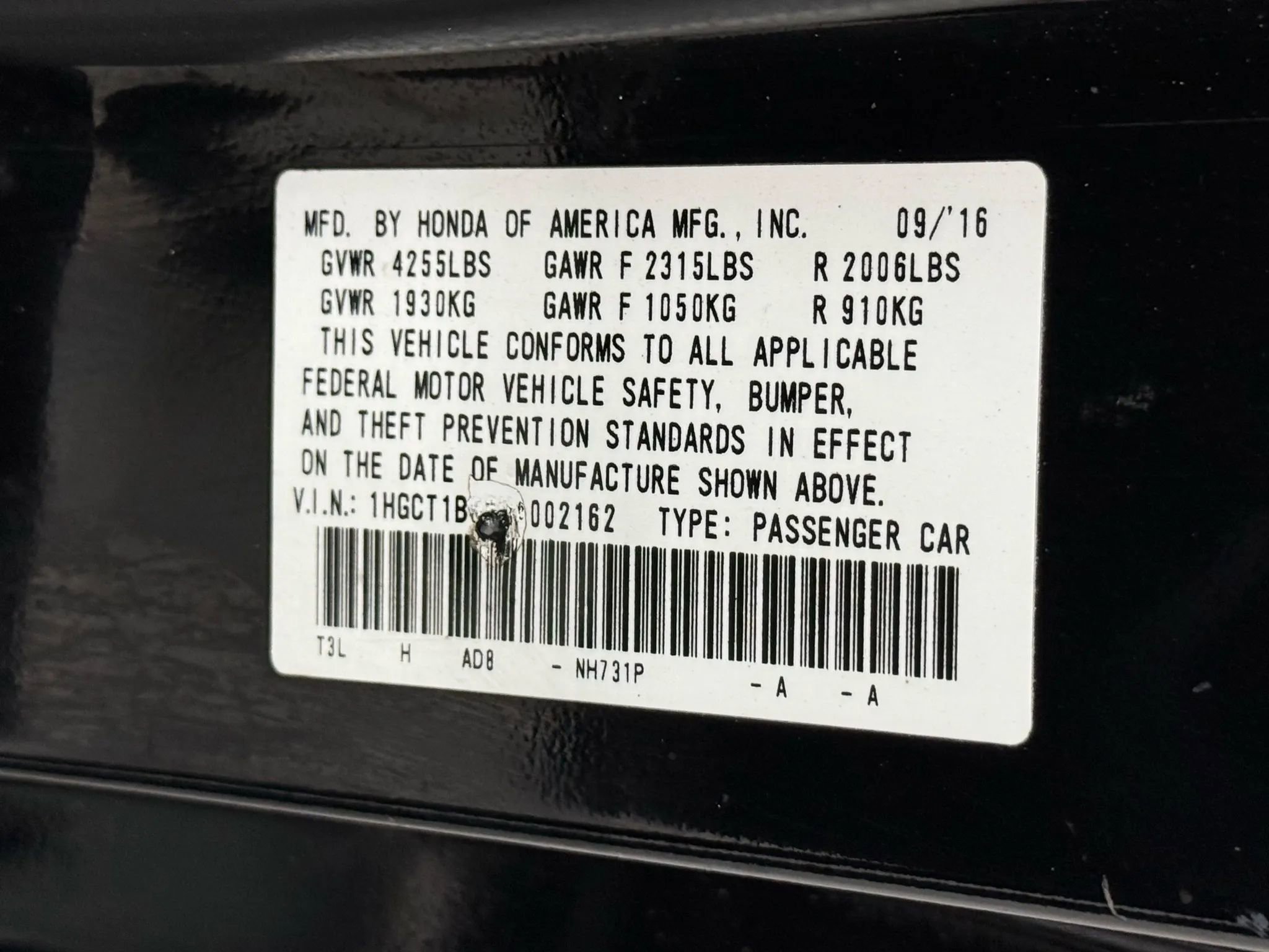 Used 2017 Honda Accord EX-L image 43