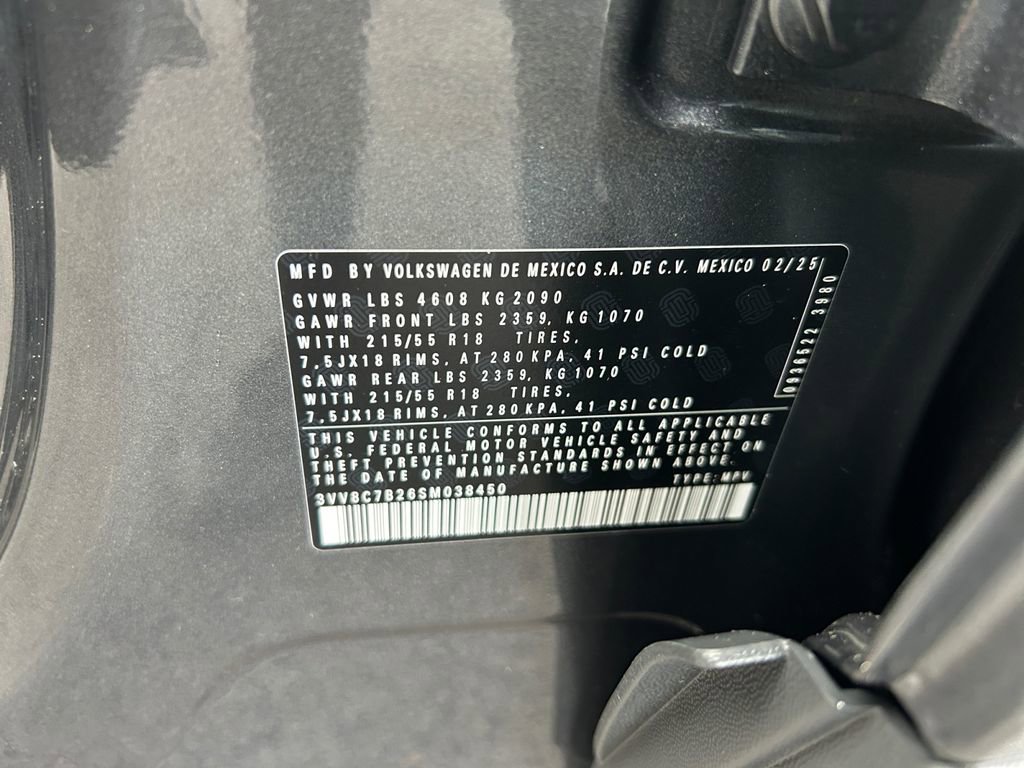 Used 2025 Volkswagen Taos S AWD/4WD image 34