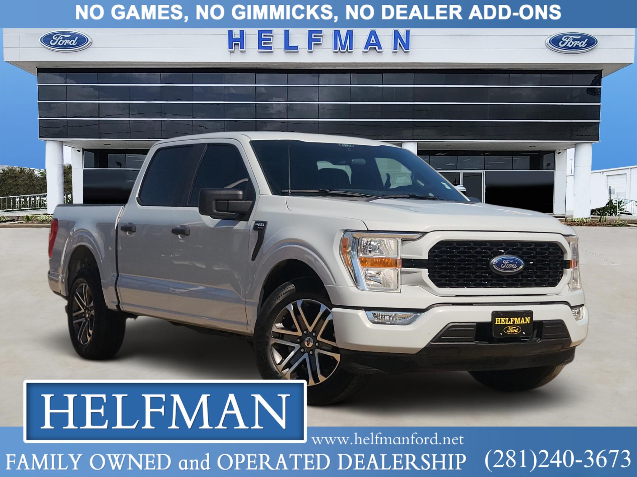 Used 2021 Ford F150 XL w/ STX Appearance Package RWD image 1