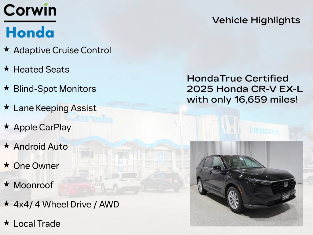 Certified 2025 Honda CR-V EX-L image 9