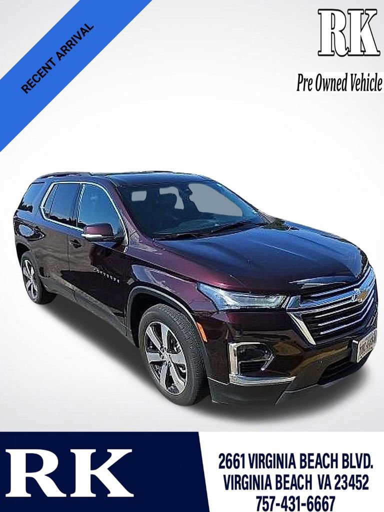 Certified 2022 Chevrolet Traverse LT w/ LT Premium Package