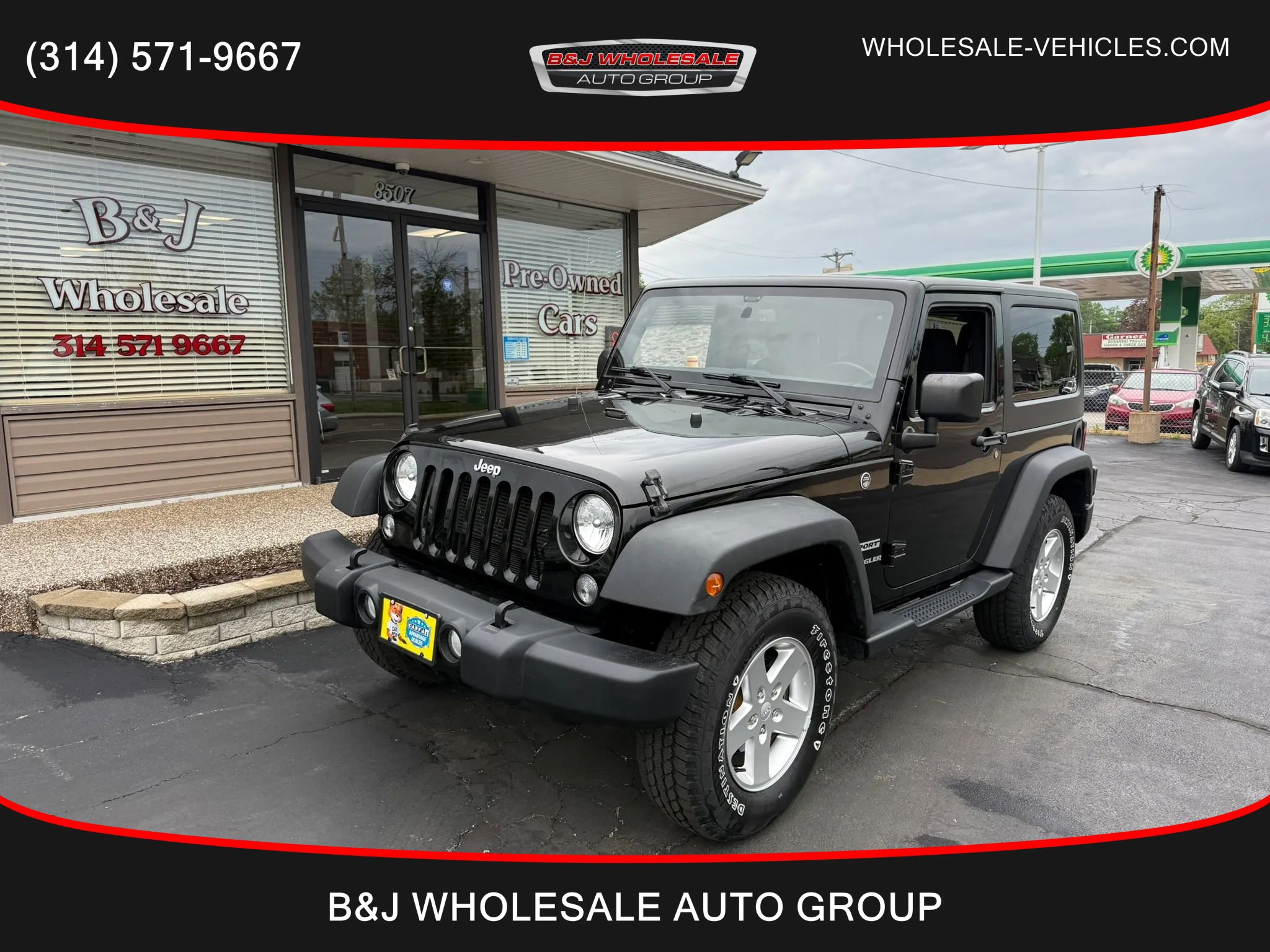 Used 2016 Jeep Wrangler Sport w/ Quick Order Package 24S AWD/4WD image 1