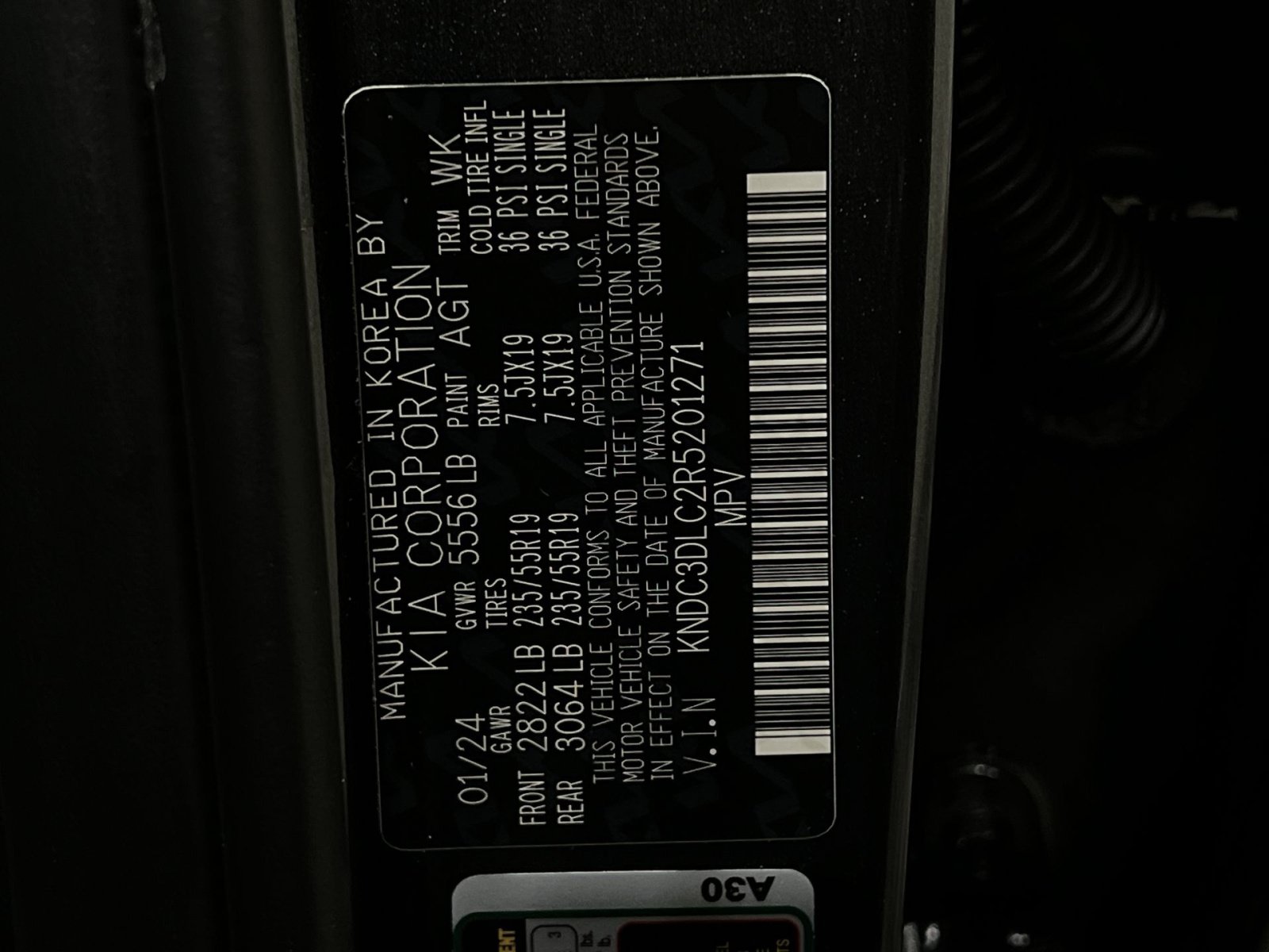 Used 2024 Kia EV6 Wind w/ Wind Technology Package AWD/4WD image 31