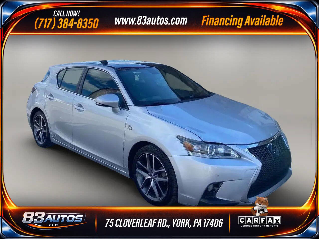 Used 2014 Lexus CT 200h
