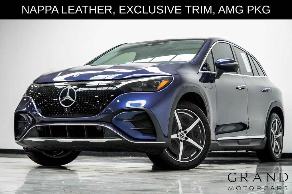 Used 2023 Mercedes-Benz EQE 350+ SUV w/ AMG Line Exterior Package video 1