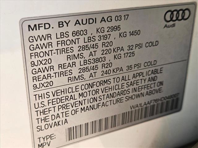 Used 2017 Audi Q7 3.0T Premium Plus AWD/4WD image 27