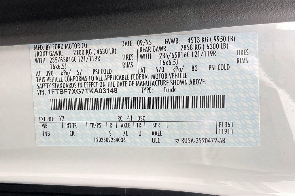 New 2026 Ford Transit 350 148 High Roof Extended image 13