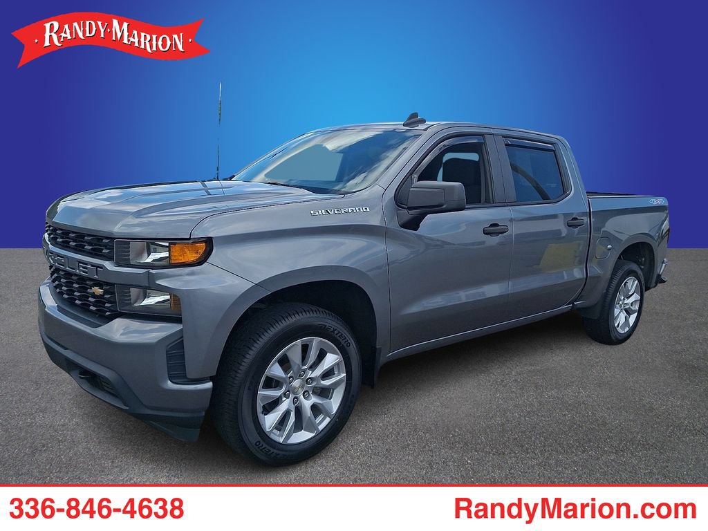 Used 2020 Chevrolet Silverado 1500 Custom w/ Custom Value Package AWD/4WD image 1