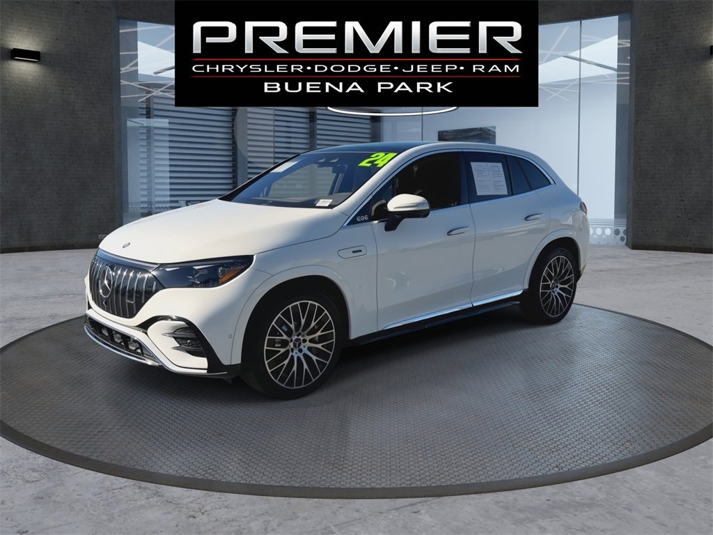 Used 2024 Mercedes-Benz EQE AMG 4MATIC SUV image 4