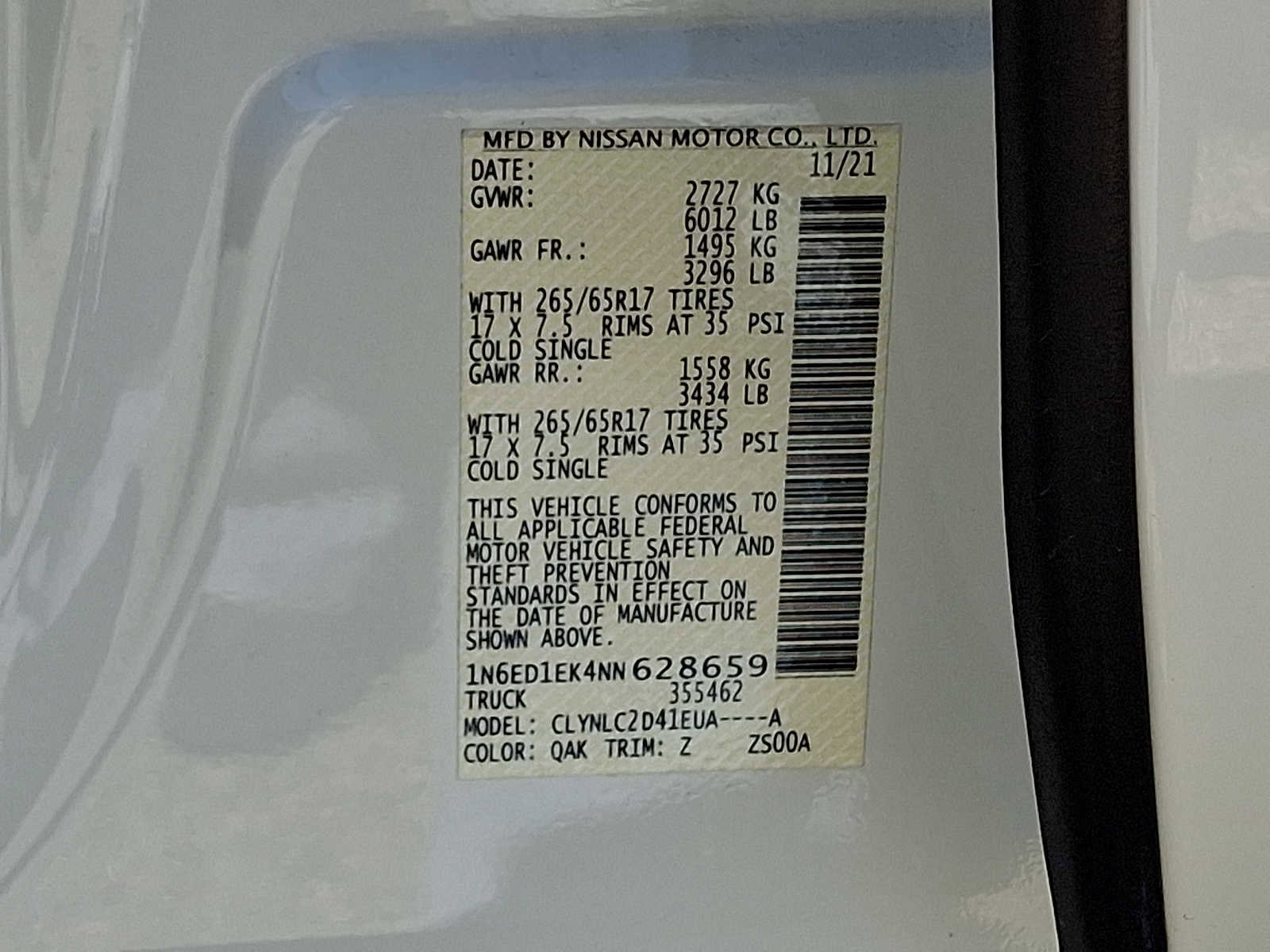 Used 2022 Nissan Frontier SV image 30
