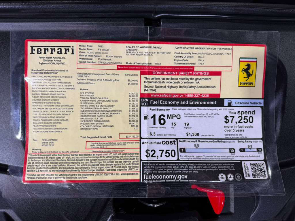 Used 2022 Ferrari F8 Tributo image 36