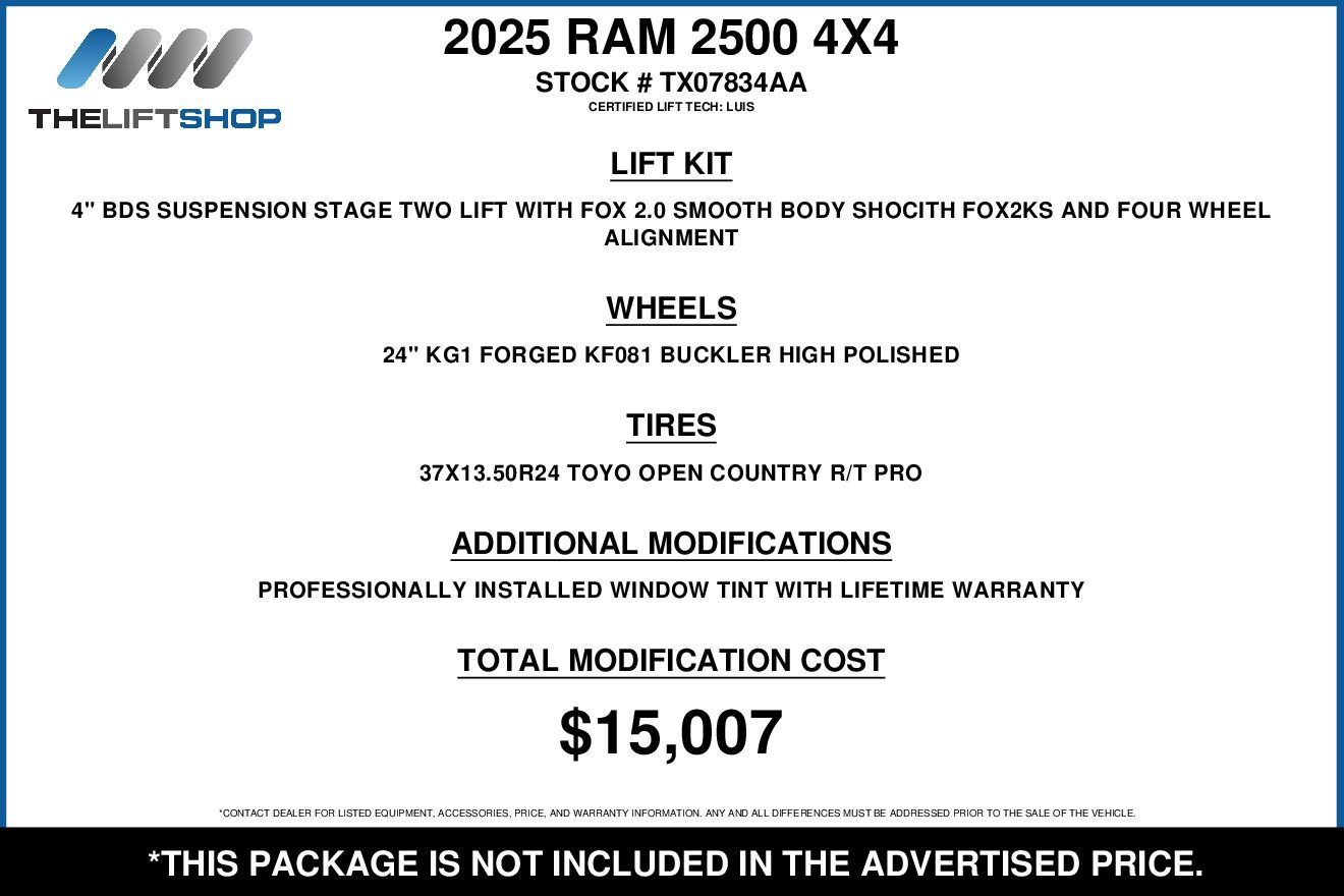 Used 2025 RAM 2500 Limited image 2