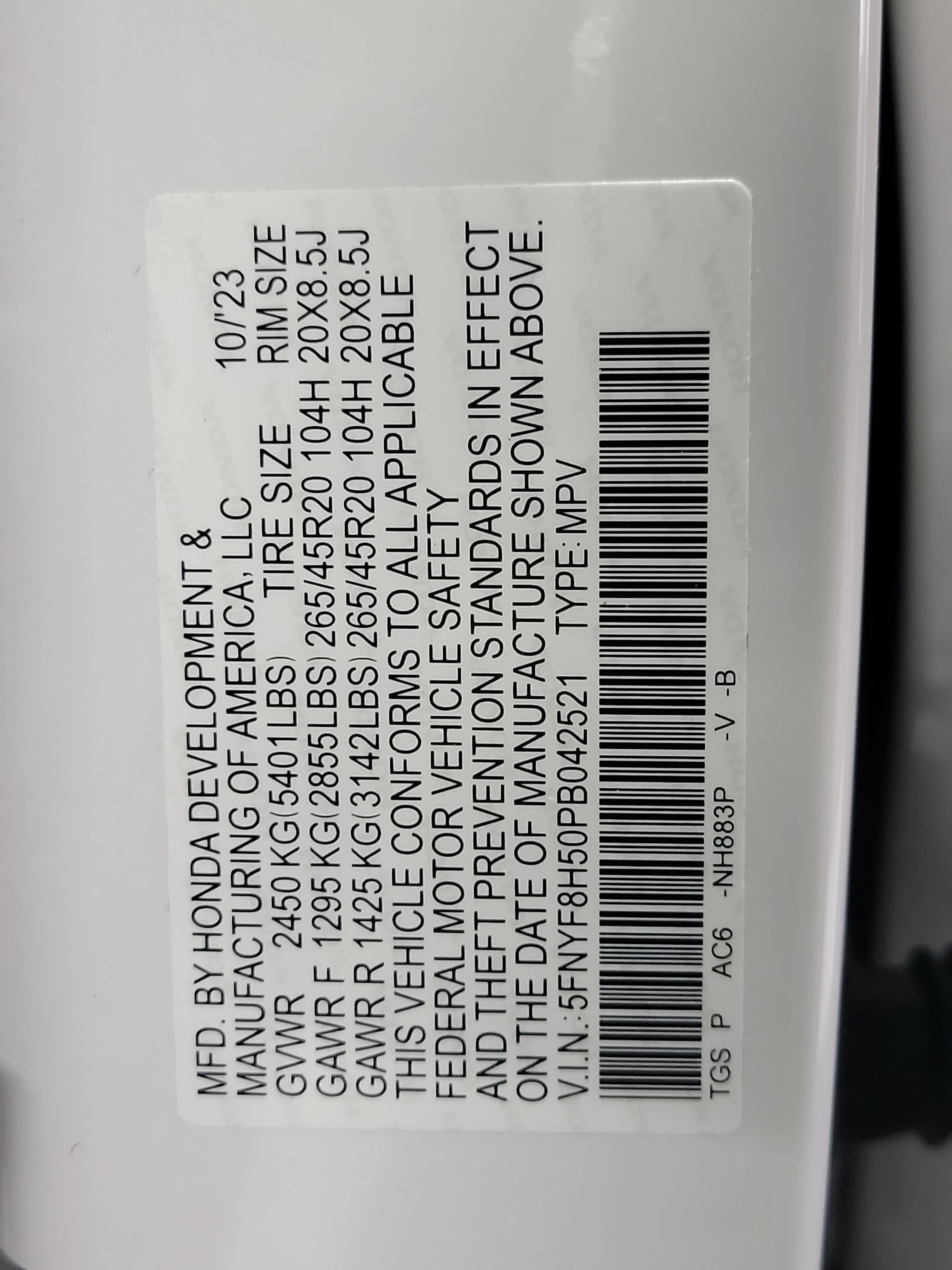 Used 2023 Honda Passport EX-L image 33